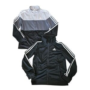 2 youth medium 10/12 Adidas track suit jacket